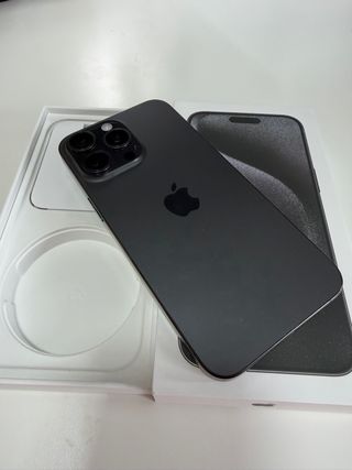 iPhone 15 Pro Max 256 GB Negro titanio