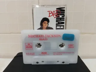 Casete Raro Michael Jackson - Bad