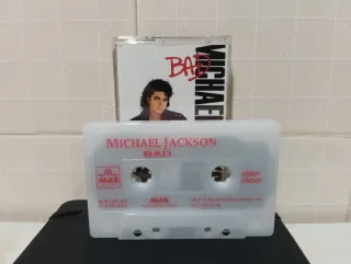 Casete Raro Michael Jackson - Bad