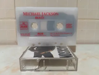 Casete Raro Michael Jackson - Bad