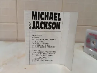 Casete Raro Michael Jackson - Bad