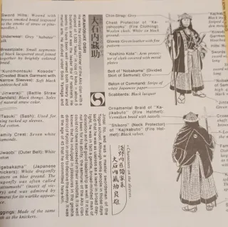 Kit Samurai Tamiya 1/35 47 Ronin