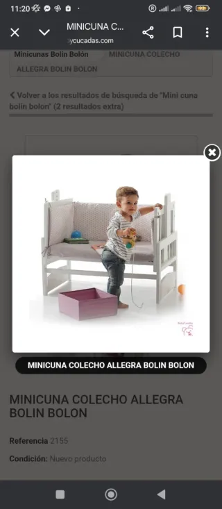 Minicuna Colecho Allegra Bolin Bolon