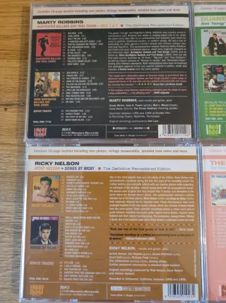 Pack 7 CDs Inicios Rock 50s Soul R&B Hoodoo Recods