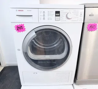 SECADORA BOSCH 7KG CONDENSACIÓN. GARANTÍA