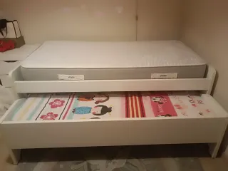 Cama compacta 90cm con cajones + Armario