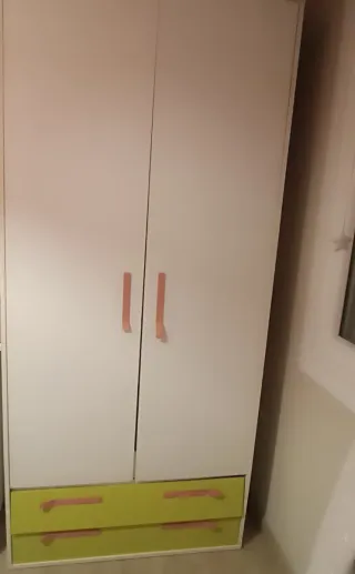 Cama compacta 90cm con cajones + Armario