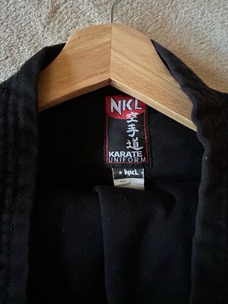 Kimono Karate Negro Talla 170 + Pantalones