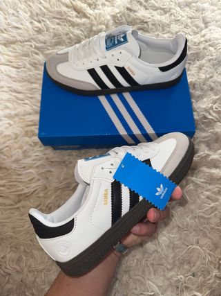 Adidas Samba OG Blancas y Negras