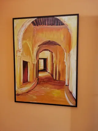 Cuadro estilo marroquí