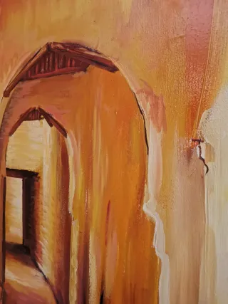 Cuadro estilo marroquí