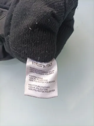 Guantes niño talla S negros