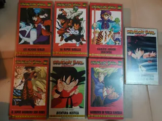 Colección VHS Dragon Ball Z (Español)