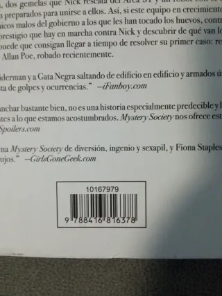 Mystery Society (novela gráfica)