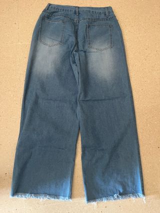 Pantalones vaqueros mujer pierna recta