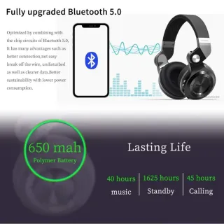 Bluedio Turbine 2 Auriculares Inalámbricos