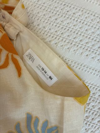 Top Zara Niña Soles Talla M