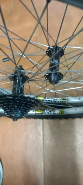 Ruedas de Bicicleta 26 con Cassette