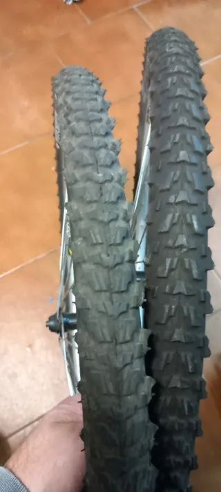 Ruedas de Bicicleta 26 con Cassette