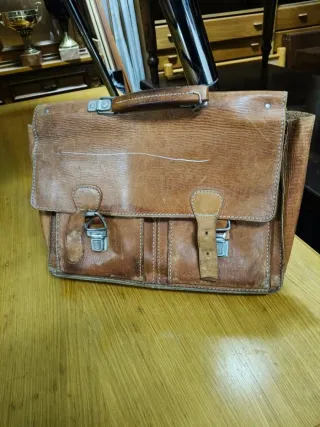 Borsa vintage pelle anni '30/'40