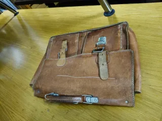 Borsa vintage pelle anni '30/'40