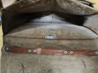 Borsa vintage pelle anni '30/'40