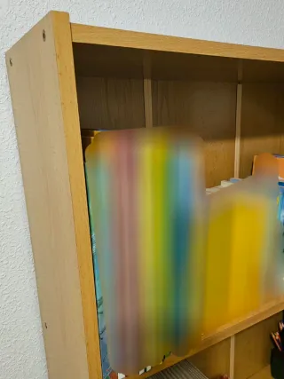 Estantería de madera