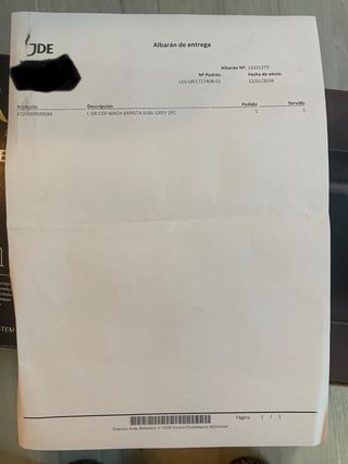 NUEVA SIN NIN ABRIR Cafetera L'OR Barista Philips