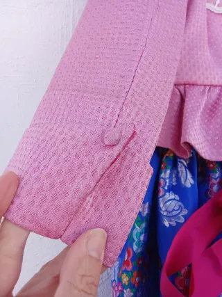 Traje completo fallera niña talla 5.