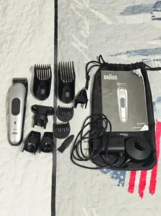 Máquina Braun cortar pelo/afeitar/depilar