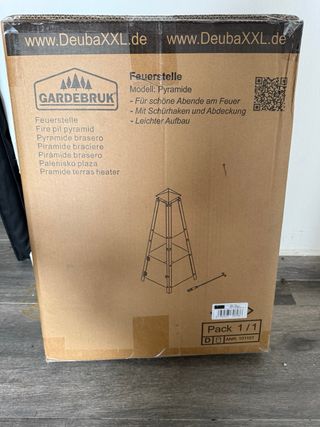 Chimenea (NUEVA)Exterior GARDEBRUK Negra