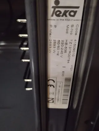 Horno Teka HE 535