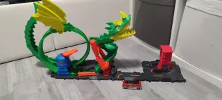 Pista Hot Wheels Dragón