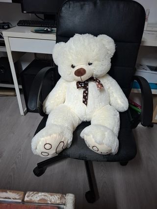 Oso de peluche blanco 65 cm