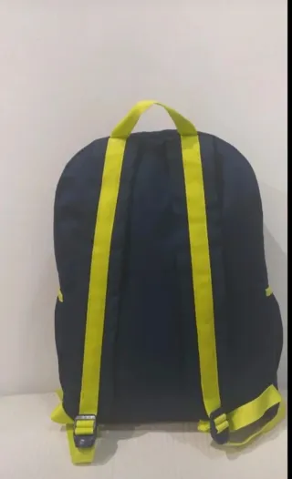Mochila Adidas Neo Azul y Amarilla