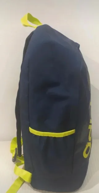 Mochila Adidas Neo Azul y Amarilla