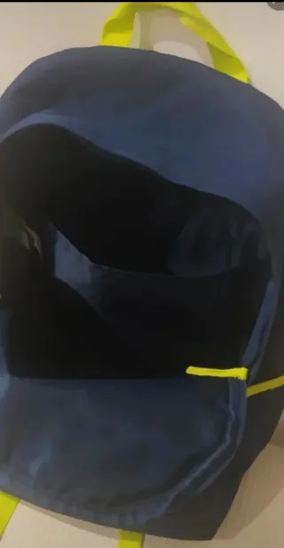 Mochila Adidas Neo Azul y Amarilla