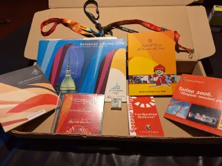 Memorabilia Olimpiadi Torino 2006 mai utilizzati