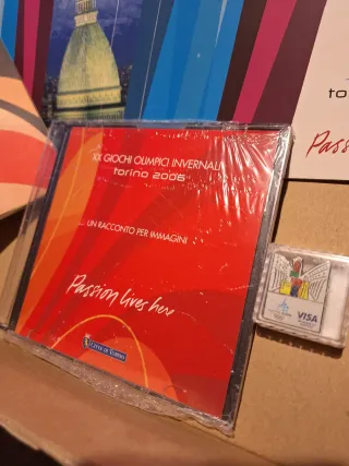 Memorabilia Olimpiadi Torino 2006 mai utilizzati