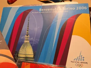 Memorabilia Olimpiadi Torino 2006 mai utilizzati