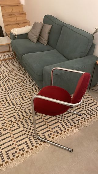 Sofá KIVIK 2 plazas gris turquesa