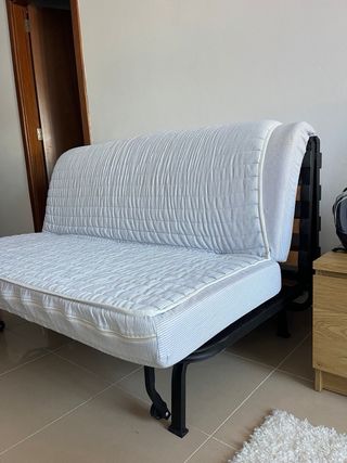 Sofá Cama Beige Ikea