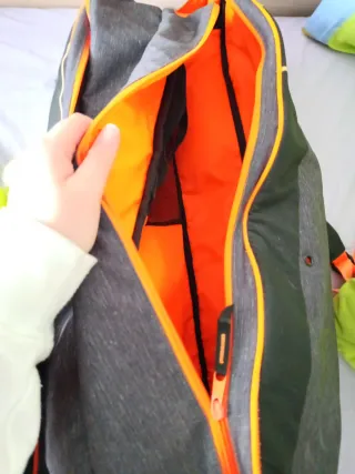 Mochila de tenis con raquetas