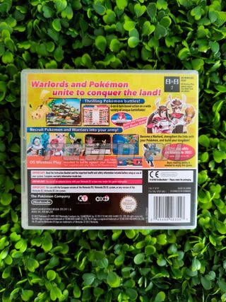 Caja Pokémon Conquest (Nintendo DS)