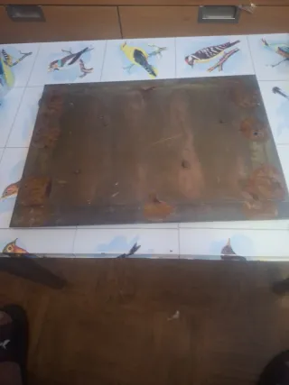 Placa Casa Antigua Bronce 29x21