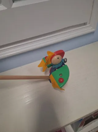 Juguete de madera para arrastrar