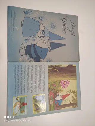 Álbum Cromos David el Gnomo Danone