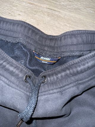 Pantaloni K-Way Neri