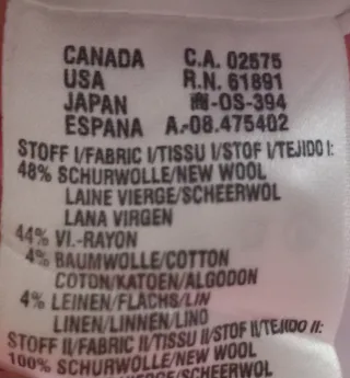 Escada Blazer Grigio/Rosa Vintage