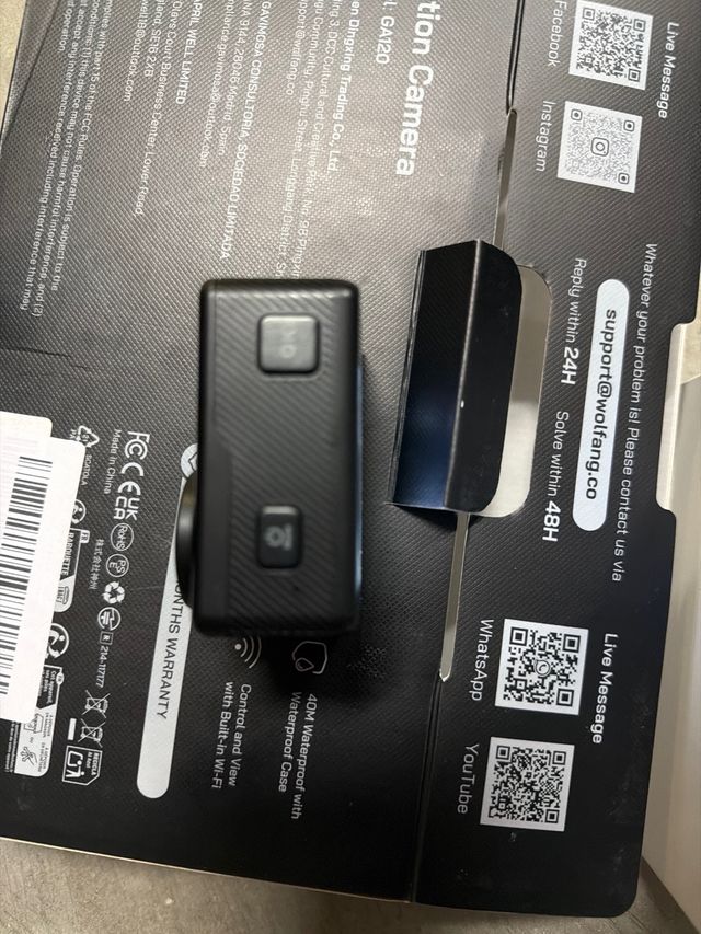 Cámara Deportiva WOLFANG GA120